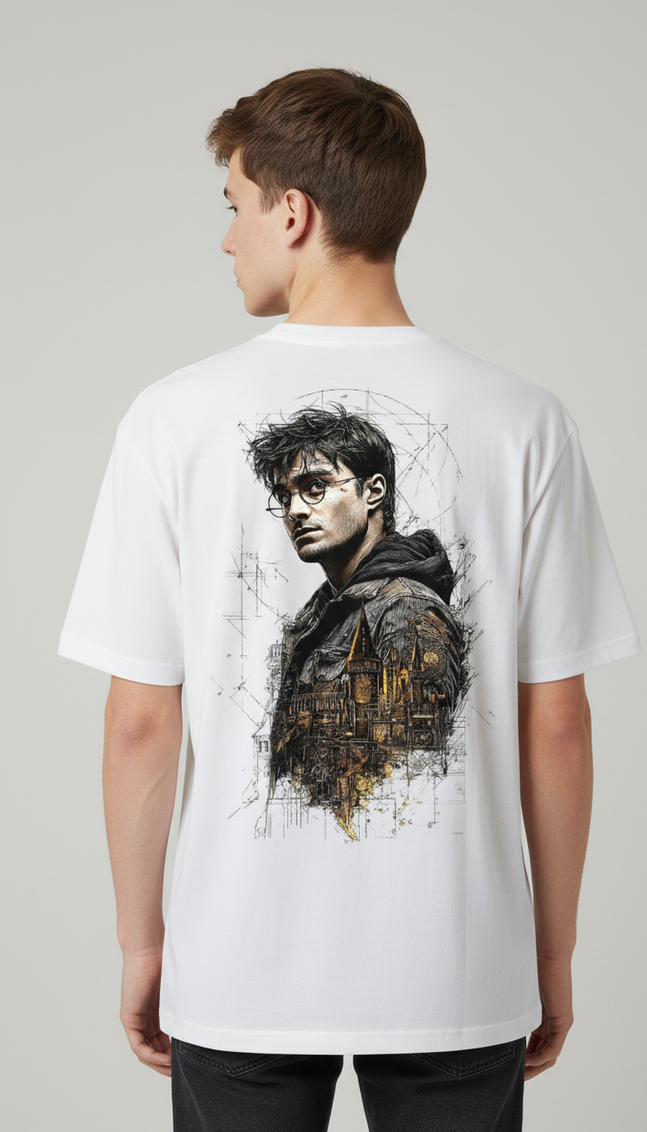Wizard Legacy Graphic oversized T-Shirt | MyDodo