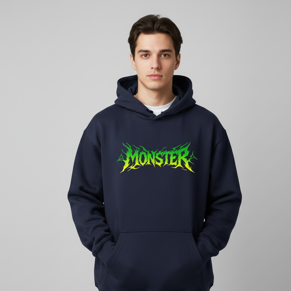 MONSTER Graphic Hoodie – Bold Streetwear Energy