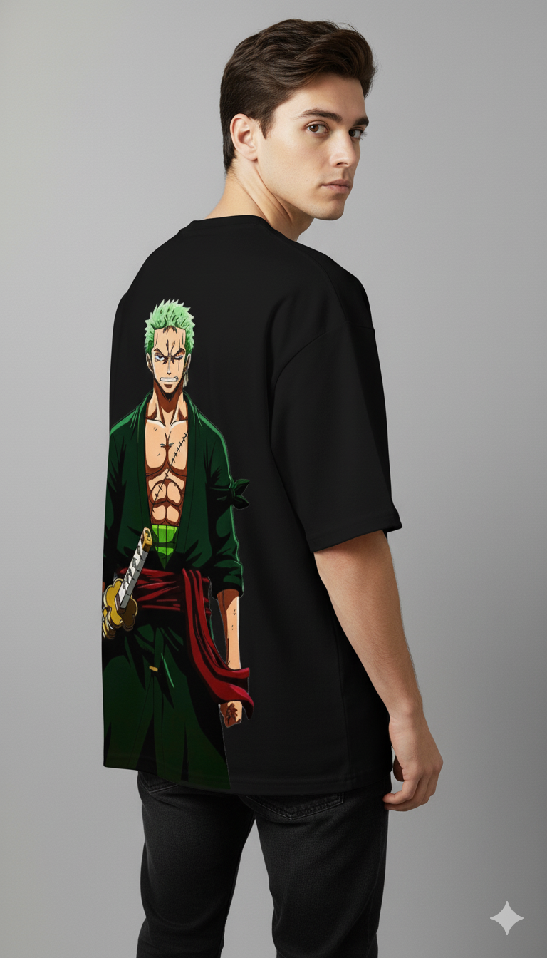 Zorro Back Print Oversized T-Shirt